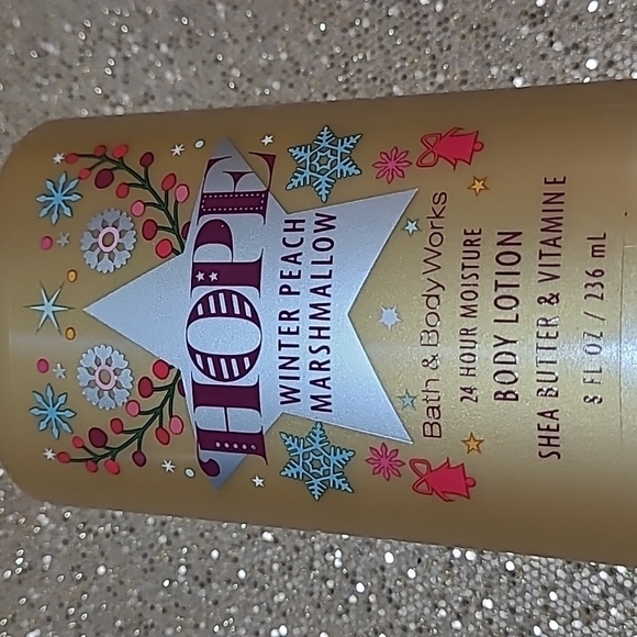 Bath & Body Works Hope Winter Peach ๐ Marshmallow Lotion - Picture 2 of 4